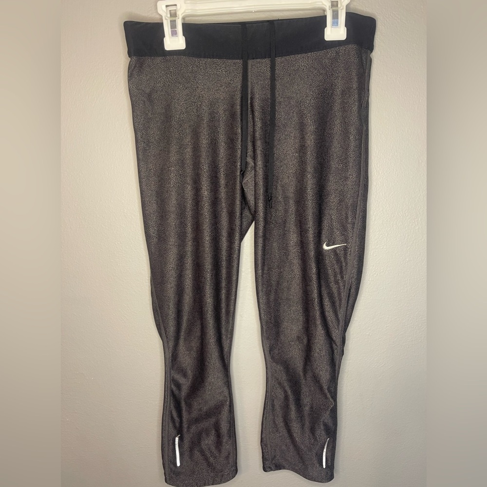 Nike Dri-Fit Capri Leggings with Drawstring